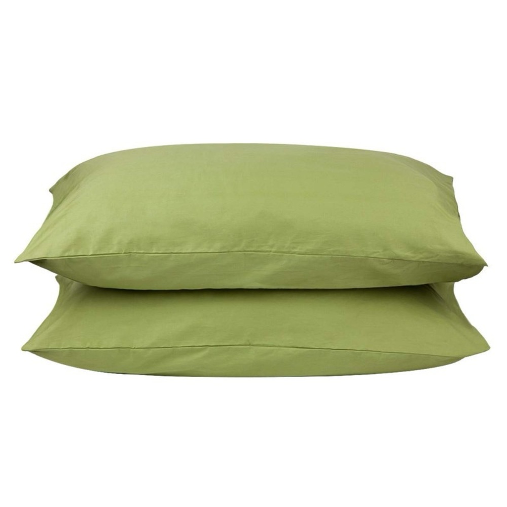 NEW Elegant Olive Green Jersey Knit Pillowcase Sets